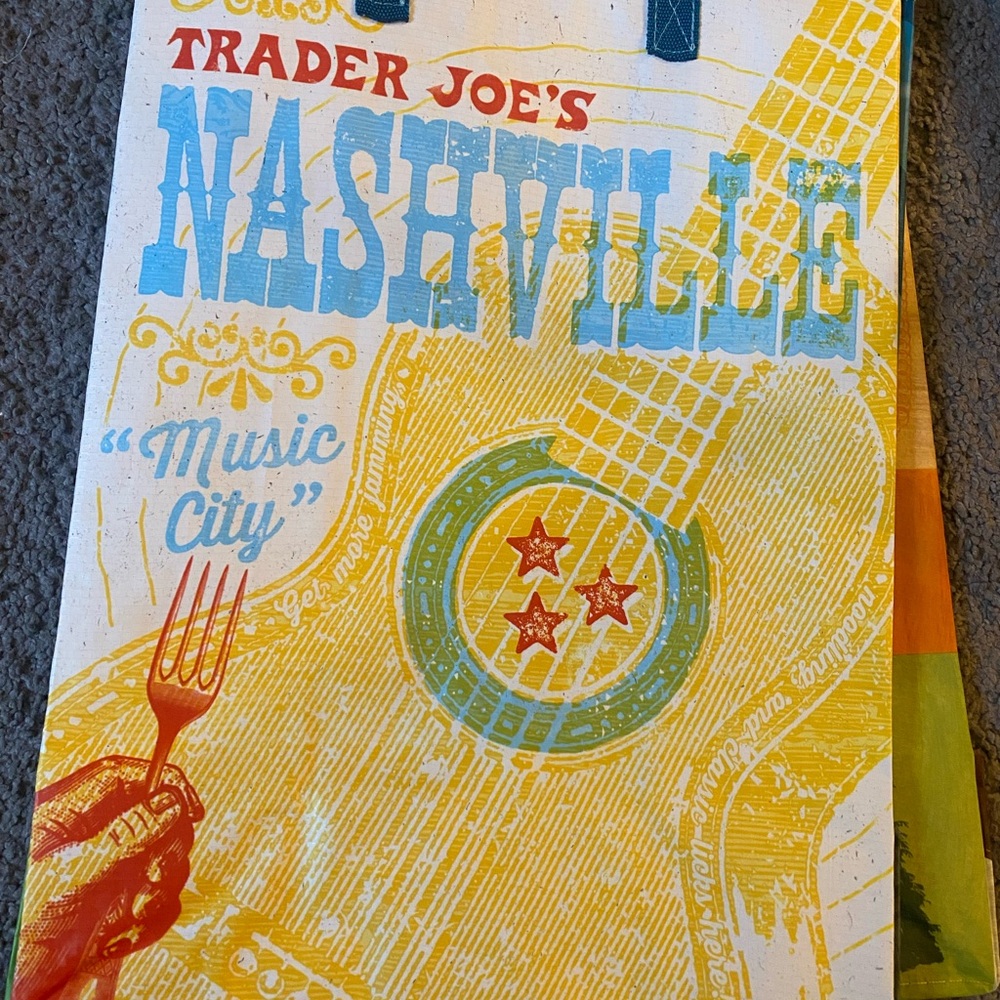 Trader Joe's Nashville Tote Bag - Multicolor